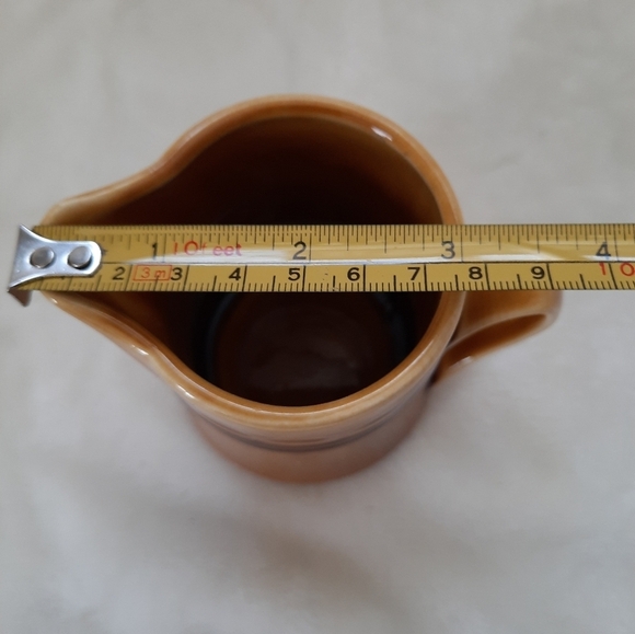 Vintage Homer Laughlin Coventry Castilian Granada Golden Harvest creamer pitcher - Picture 10 of 11